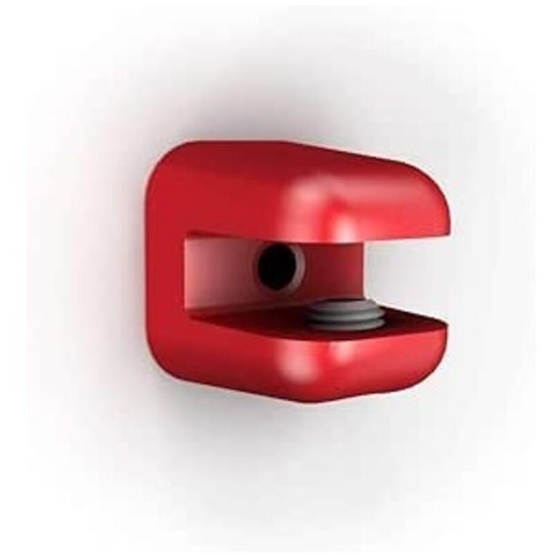 foto del prodotto bolis coppia reggipiani in plastica rosso 2,7 cm