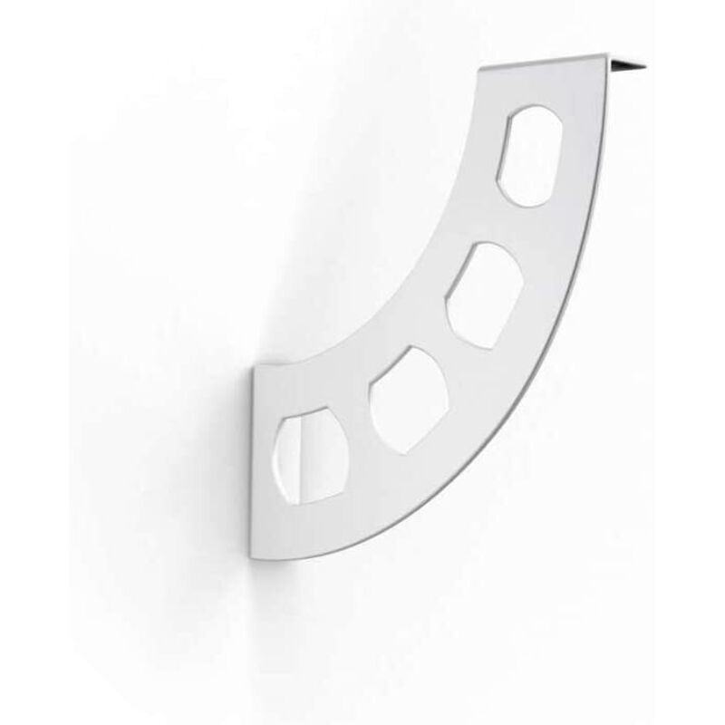 foto del prodotto bolis italia coppia reggimensola boomerang 20cm bianco