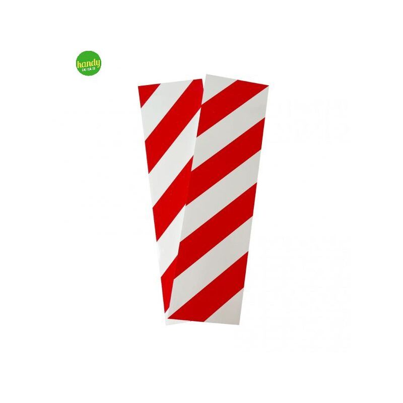foto del prodotto bolis italia protezione adesiva 10x50x2cm bianco rosso