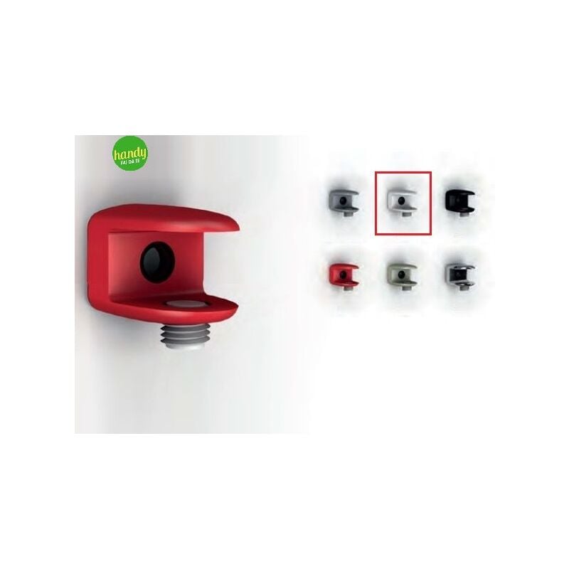 foto del prodotto bolis italia reggimensola zama bianco 2,1 x 2,6 x 2,6cm 2pz