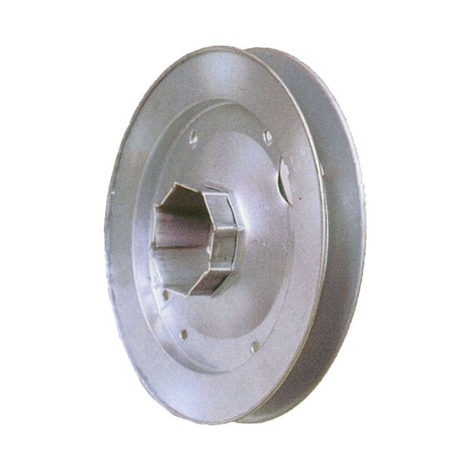 foto del prodotto boliscarlo puleggia rullo metallo sagomato 200mm