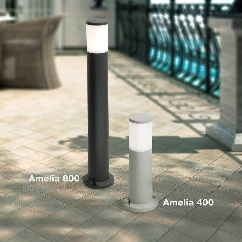 foto del prodotto bollard led fumagalli amelia 400 8,5w cct