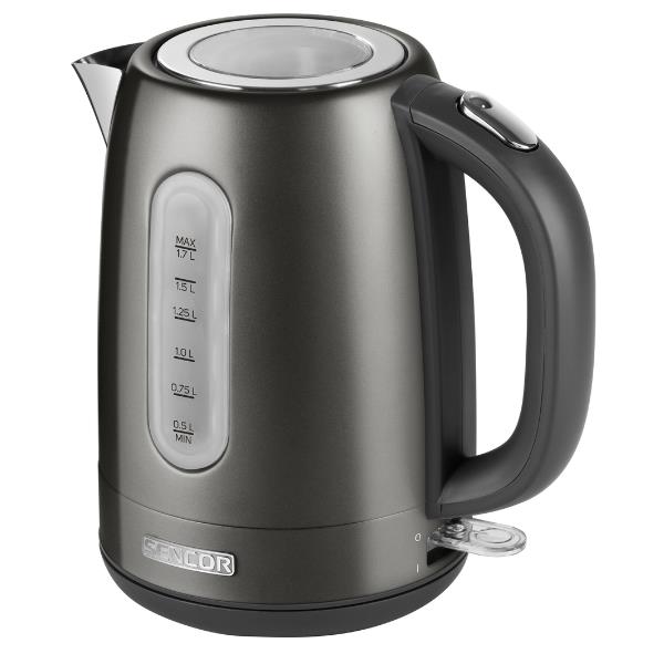 foto del prodotto bollitore 1.7l grigio scuro metal.