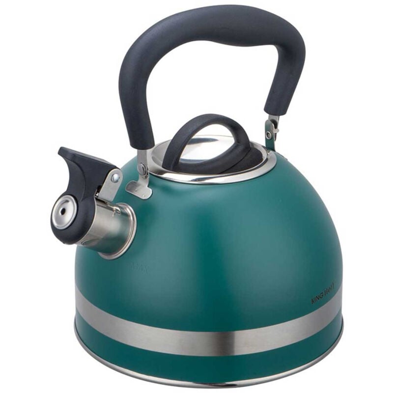 foto del prodotto bollitore 1,8l con fischio kinghoff kh 1855 verde