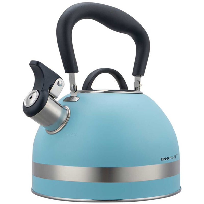 foto del prodotto bollitore 1,8l con fischio kinghoff kh 1857 blu