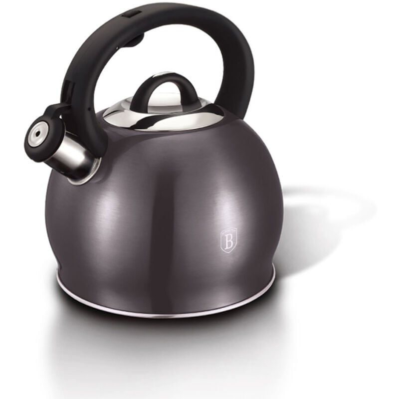 foto del prodotto bollitore berlinger haus bh 7504 con fischio carbon pro da 3 l