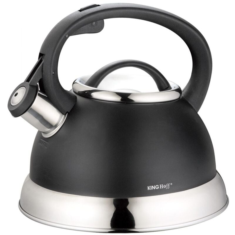 foto del prodotto bollitore con fischietto kinghoff 2.4l kh 1224