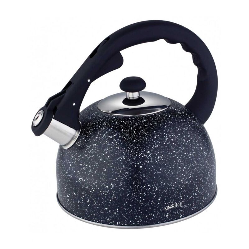 foto del prodotto bollitore con fischio 2,6l kinghoff kh 1406 marmo
