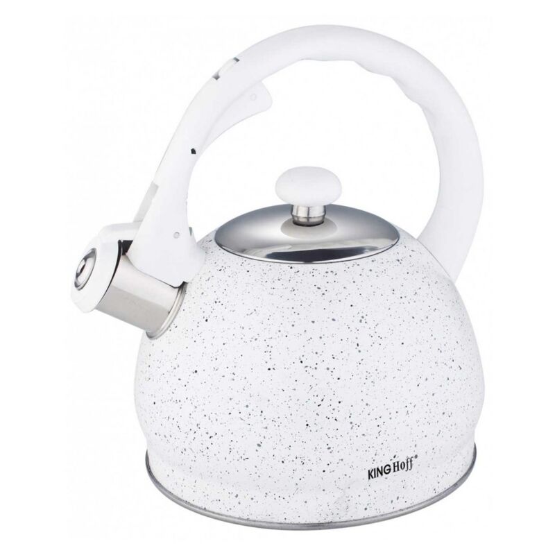 foto del prodotto bollitore con fischio 2l kinghoff kh 1404 marmo