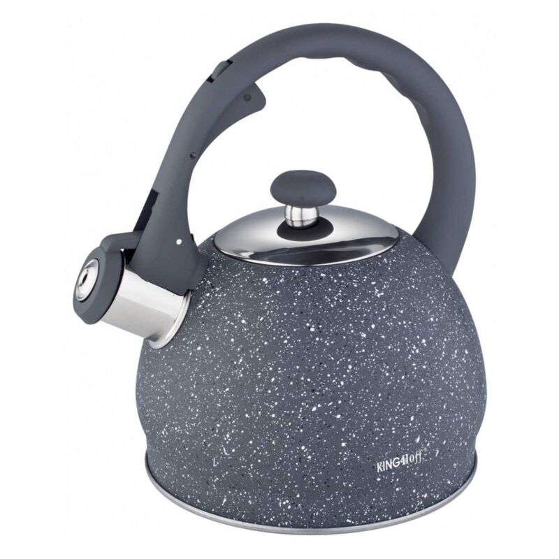 foto del prodotto bollitore con fischio 2l kinghoff kh 1405 marmo