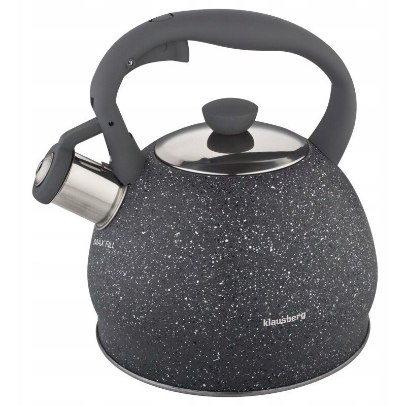 foto del prodotto bollitore con fischio 2l klausberg kb 7321 marmo
