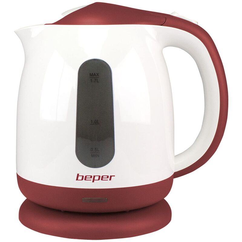 foto del prodotto bollitore elettrico 1,7l 2200w - chiusura sicurezza - 360 - beper