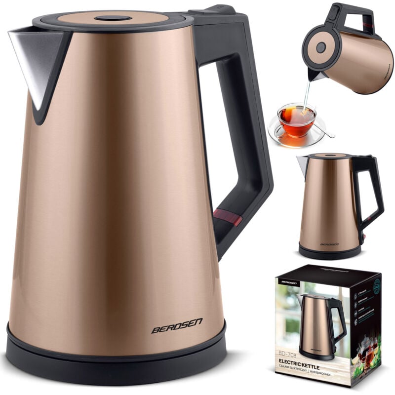 foto del prodotto bollitore elettrico 1,7l berdsen bd 708 rame