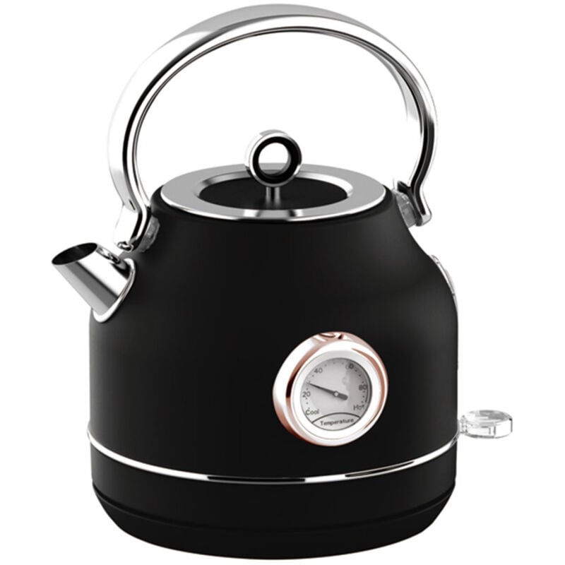 foto del prodotto bollitore elettrico 1,7l con termometro berlinger haus bh 9513 rosa nera