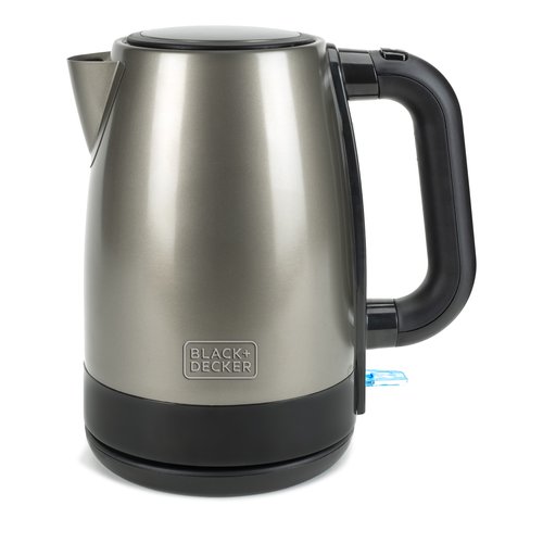 foto del prodotto bollitore elettrico 1,7lt black decker bxke2201e inox e black