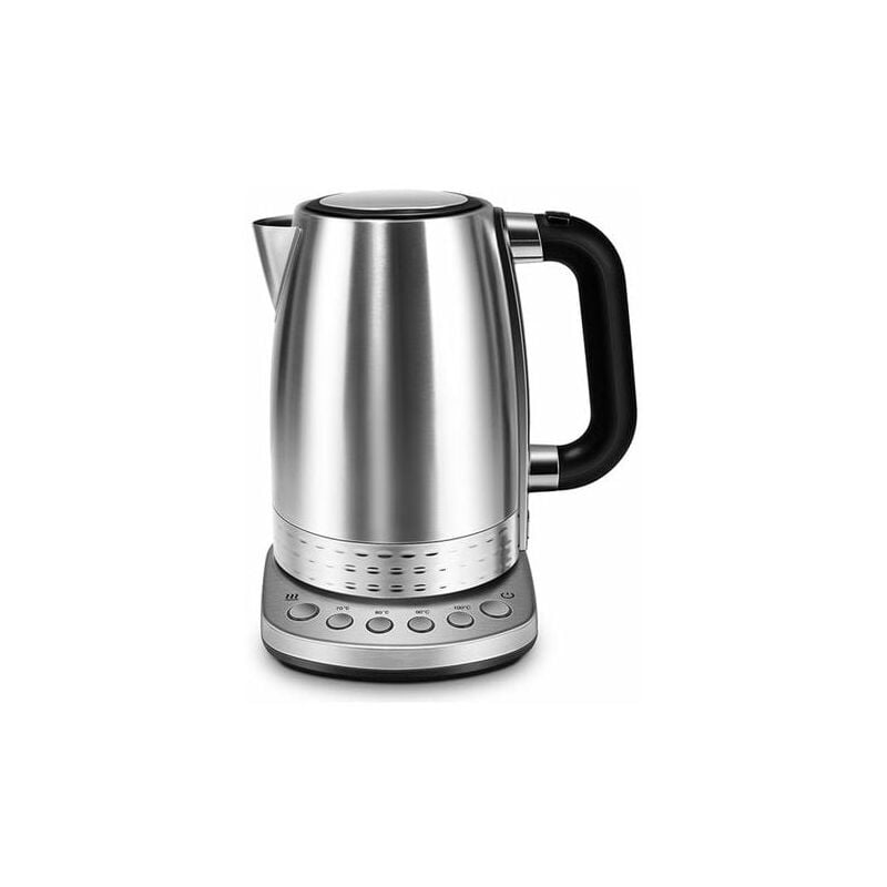 foto del prodotto bollitore elettrico da 1,7 l, bollitore intelligente per t e caff , controllo della temperatura, funzione di mantenimento in caldo, protezione