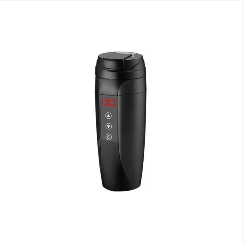 foto del prodotto bollitore elettrico per acqua calda, 12 v/24 v, 90 w, per auto, 450 ml, con controllo della temperatura di 25-100 per caffè, tè, latte, nero