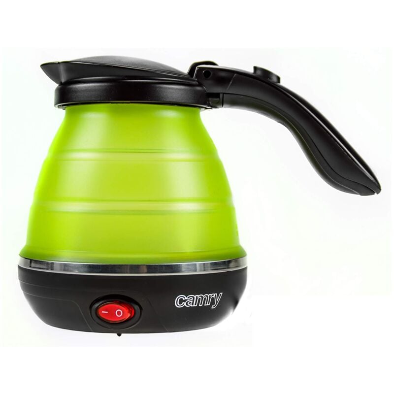 foto del prodotto bollitore elettrico premium cr 1265 0,5 l 750 w nero, verde camry