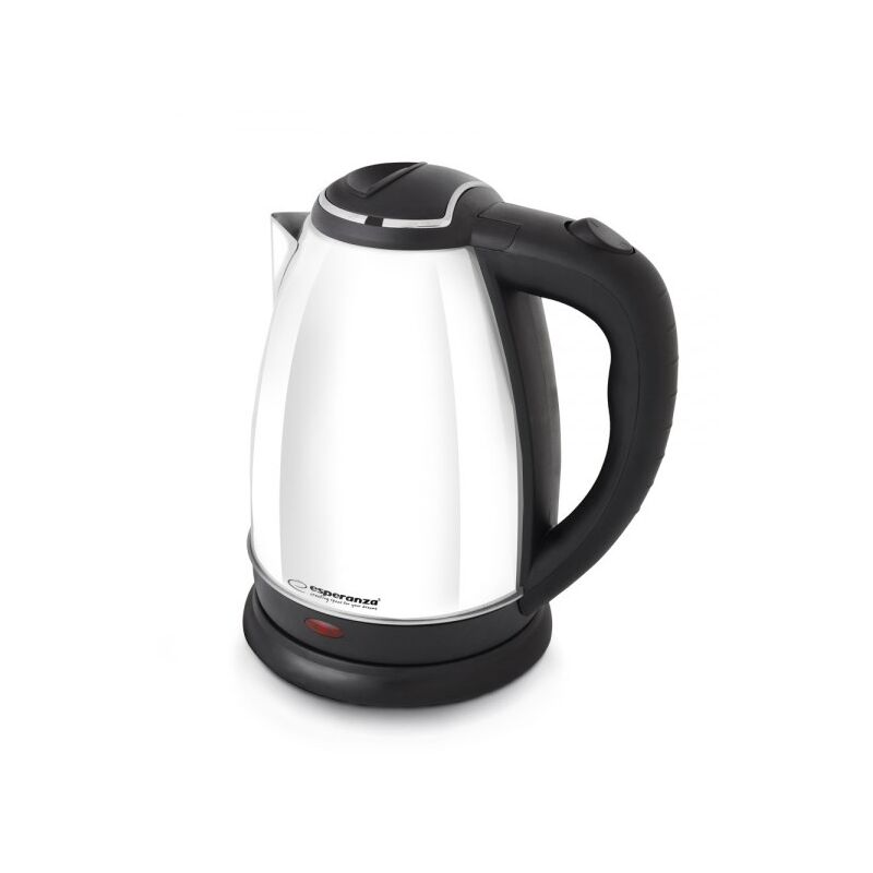 foto del prodotto bollitore esperanza ekk113w white nero acciaio inox plastica 1800 w 1,8 l 5901299966433