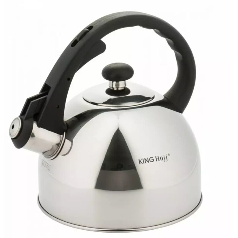 foto del prodotto bollitore in acciaio kinghoff con fischio 2.0l kh 3224