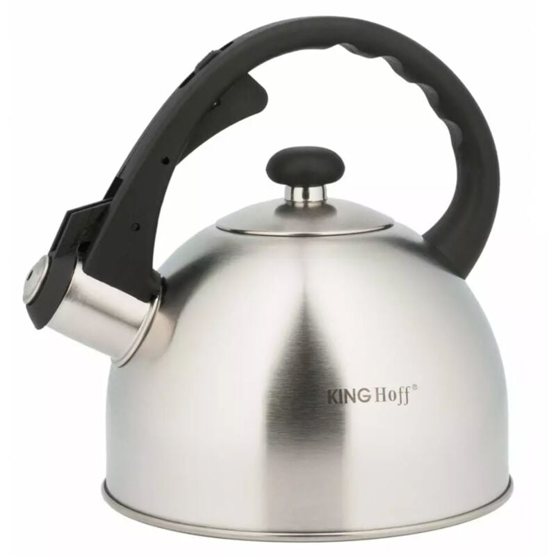 foto del prodotto bollitore in acciaio kinghoff con fischio 2.0l kh 3324