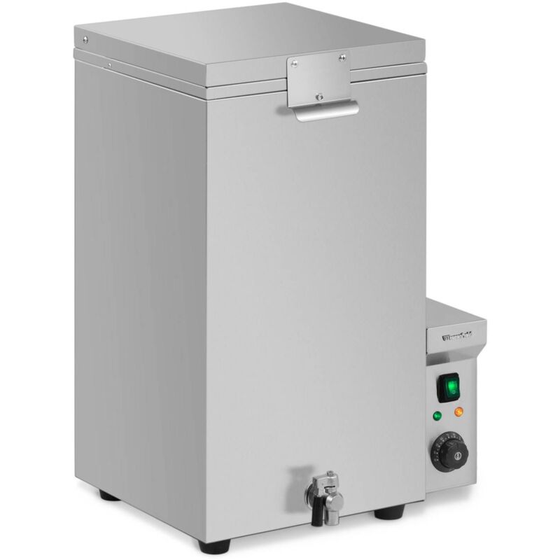 foto del prodotto bollitore per pollame macchina per bollire volatili 3 5 polli acciaio inox 1800w