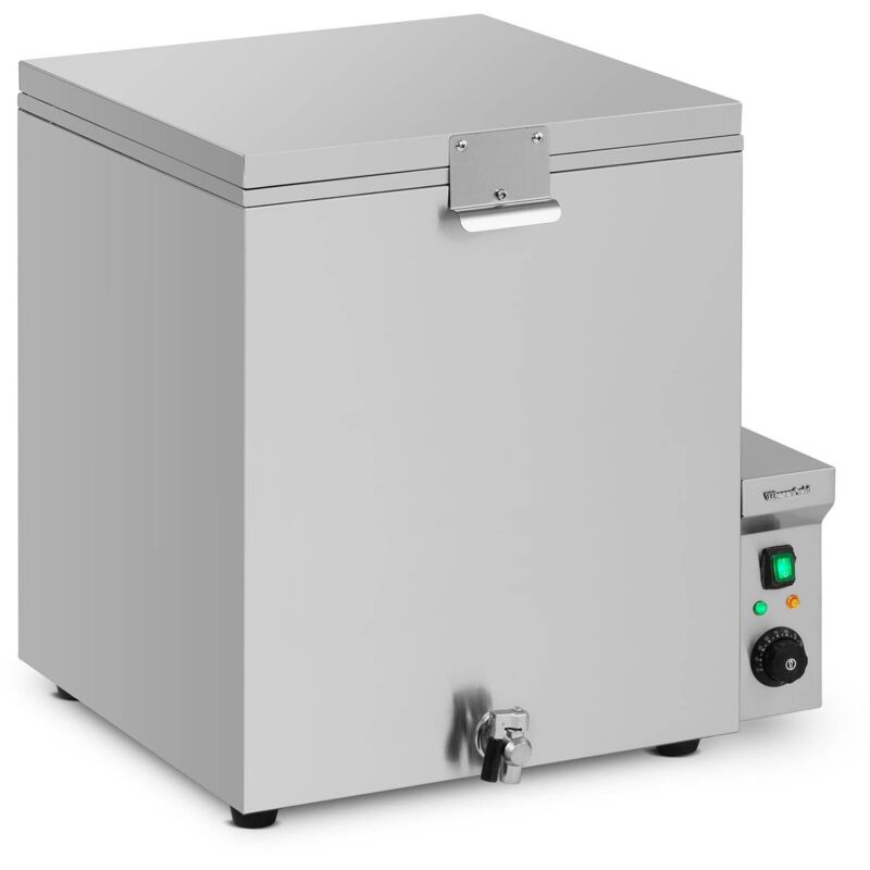foto del prodotto bollitore per pollame scalder professionale per 7 8 polli in acciaio inox 3000 w