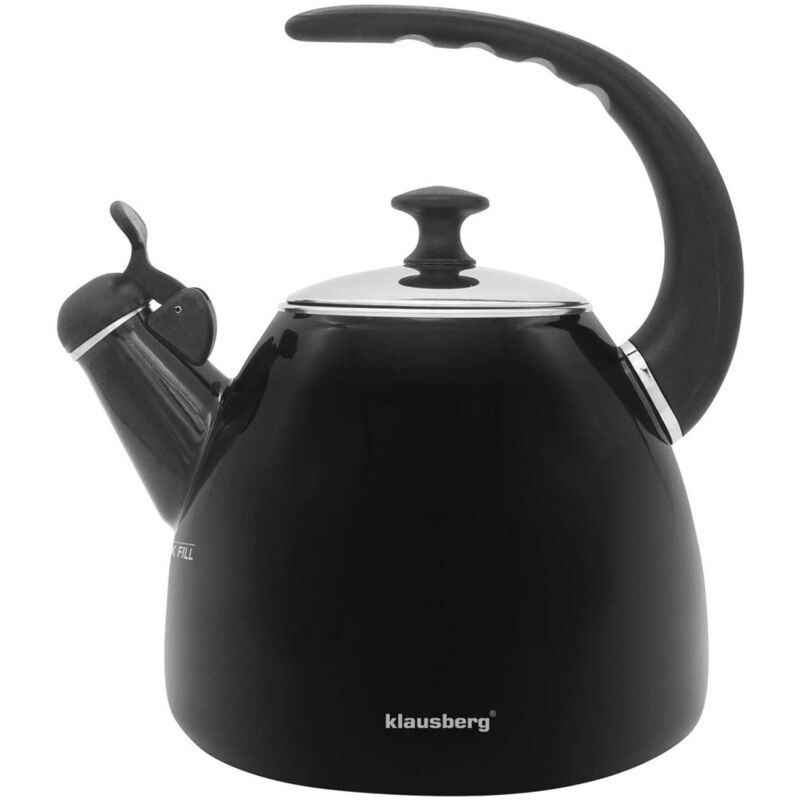 foto del prodotto bollitore smaltato con fischio 2,8l klausberg kb 7403