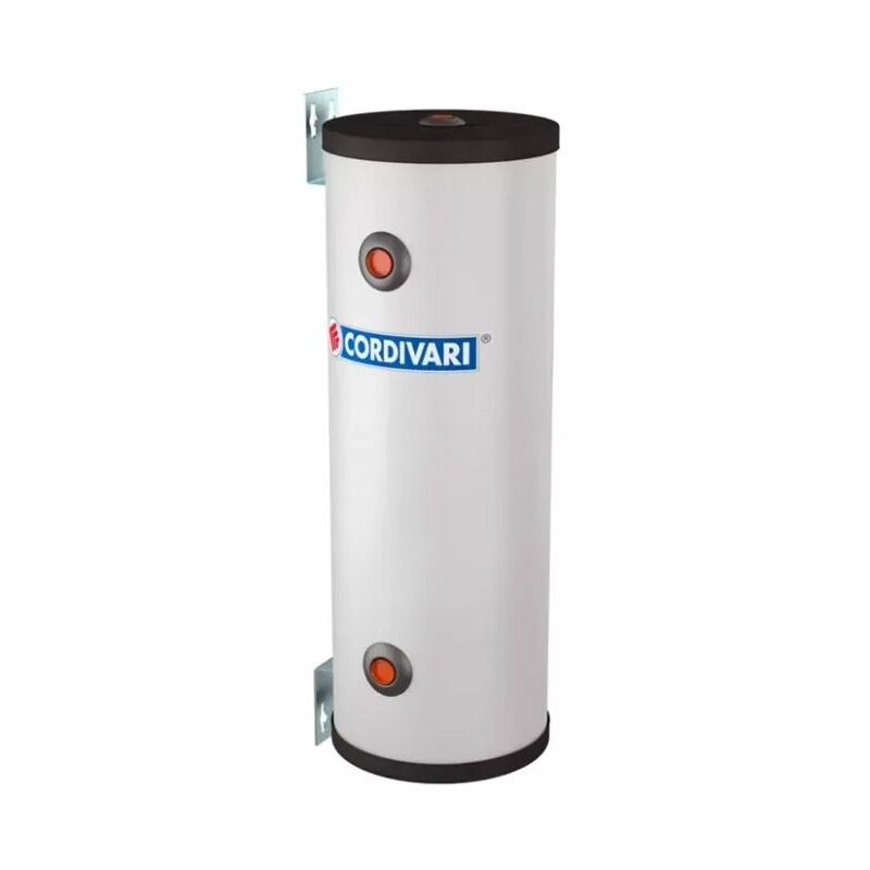 foto del prodotto bollitore vb 12 con 4 attacchi volano termico separatore idraulico pensile in acciao al carbonio per pompa di calore 12,4 lt 3070160920004