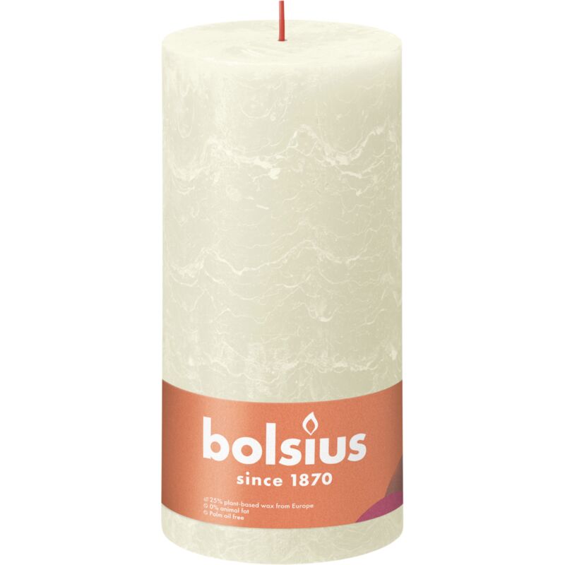 immagine 0 del prodotto bolsius moccolo rustico xxl perla