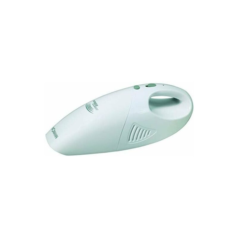 foto del prodotto bomann cb 967 aspirapolvere a mano senza sacco, batteria ricaricabile per funzionamento cordless, colore bianco