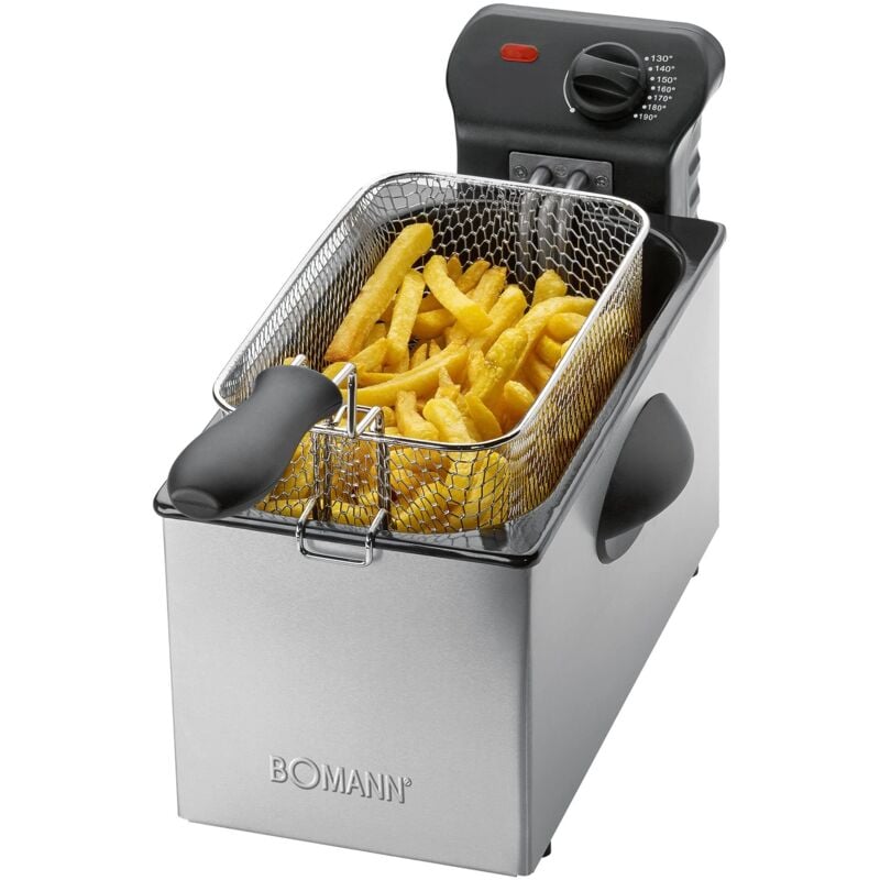 foto del prodotto bomann fr 2264 cb, 2000 w, 3 litri, 44 decibel, acciaio inossidabile, grigio