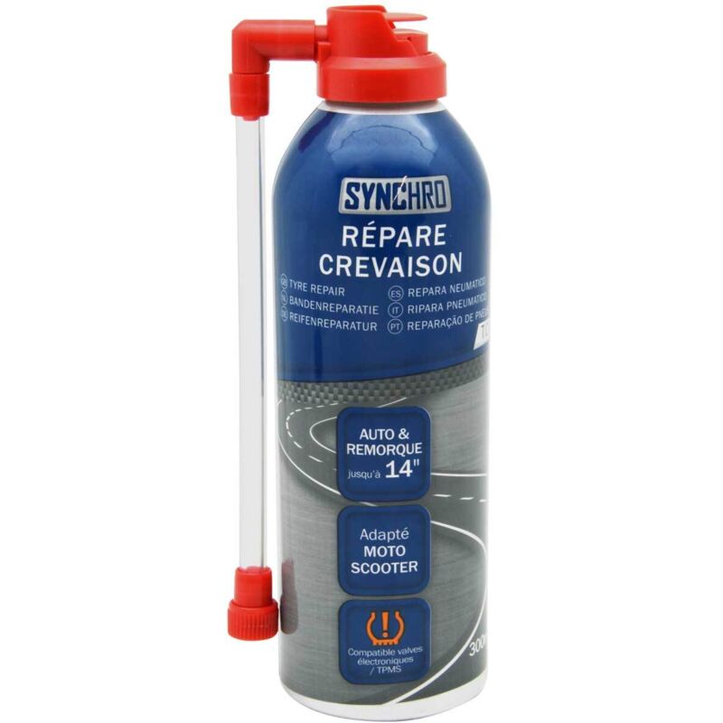 foto del prodotto bombe aerosol repare crevaison 300 ml, anti crevaison