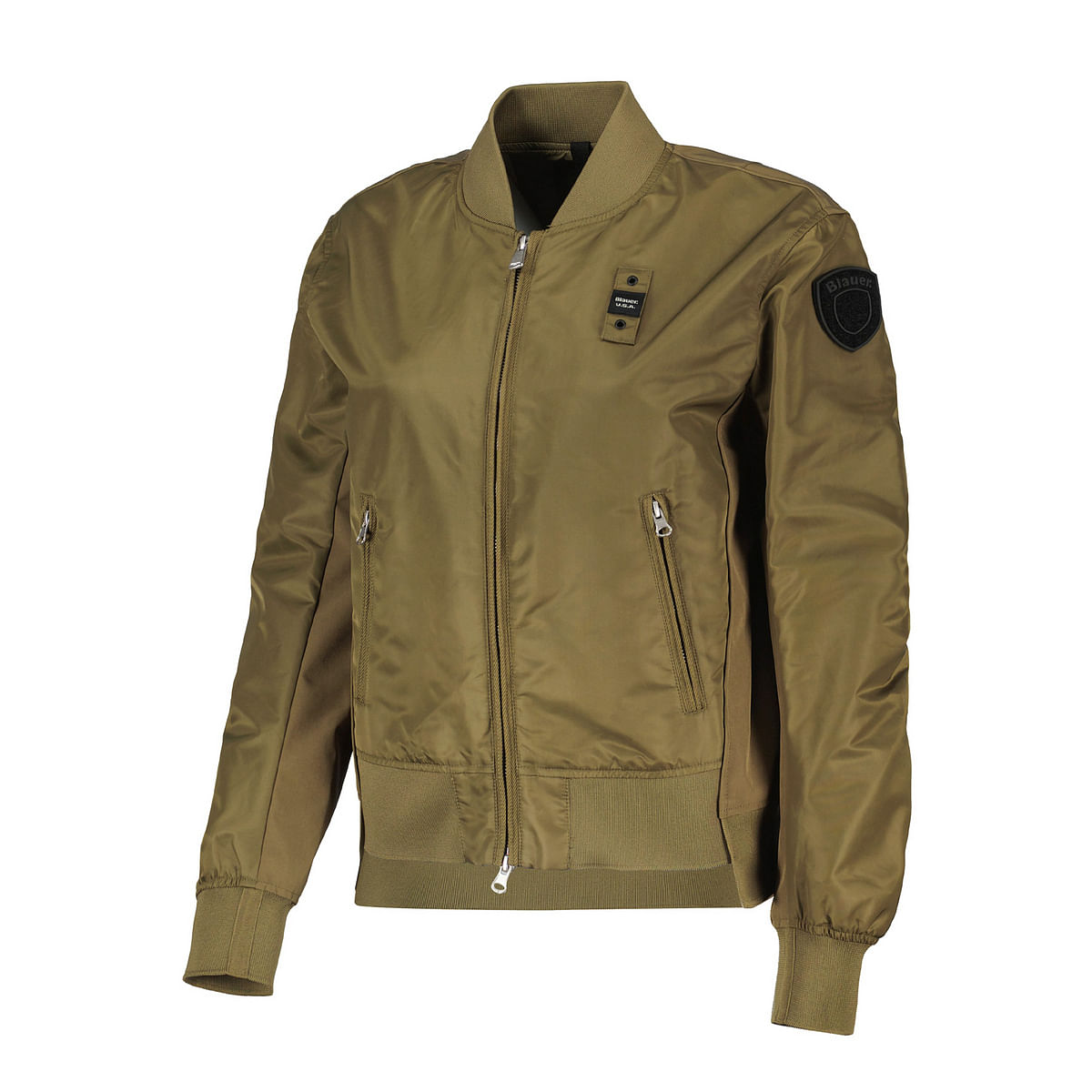 foto del prodotto bomber in nylon satin laurie donna
