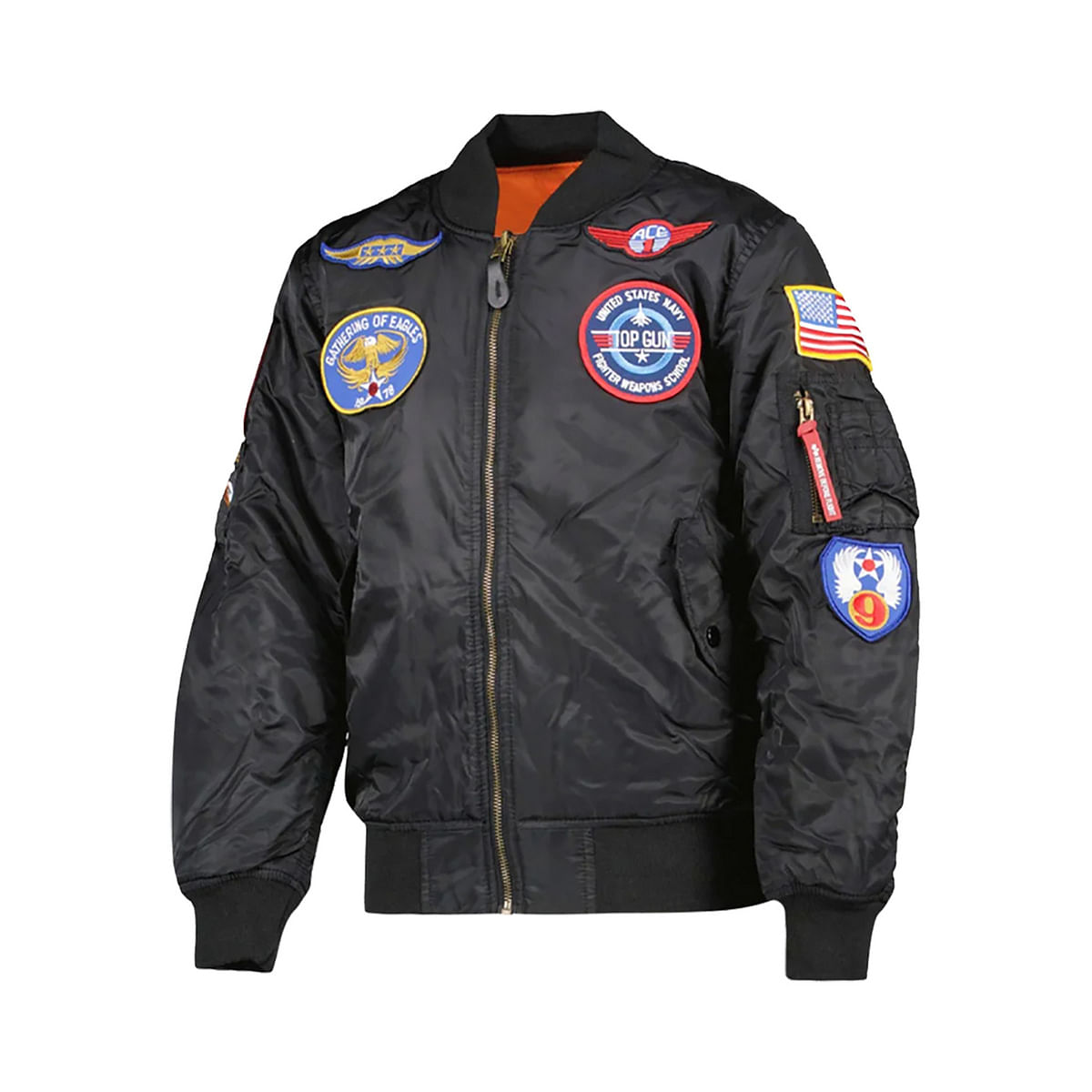 foto del prodotto bomber ma 1 patch bambino