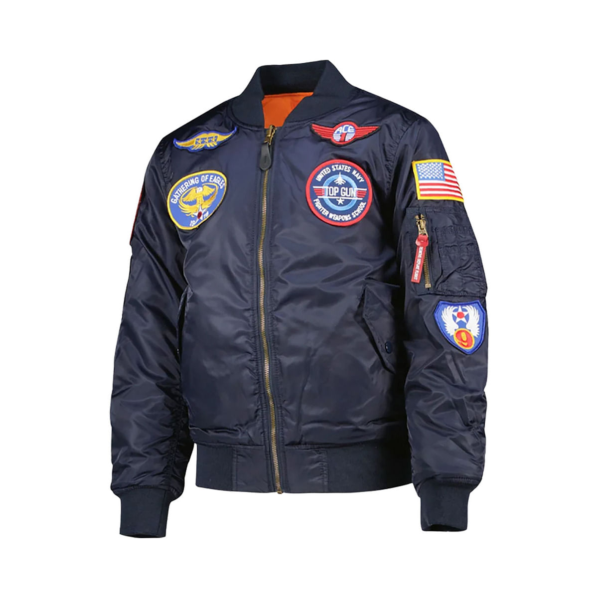 foto del prodotto bomber ma 1 patch bambino