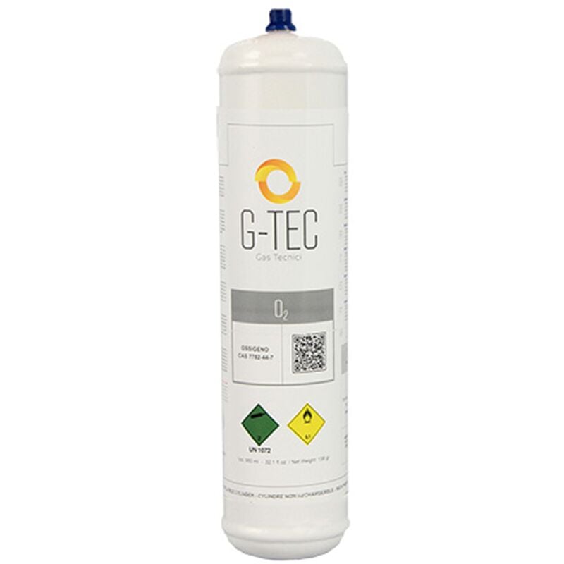 foto del prodotto bombola di ossigeno per miniflame 110 bar 950 ml