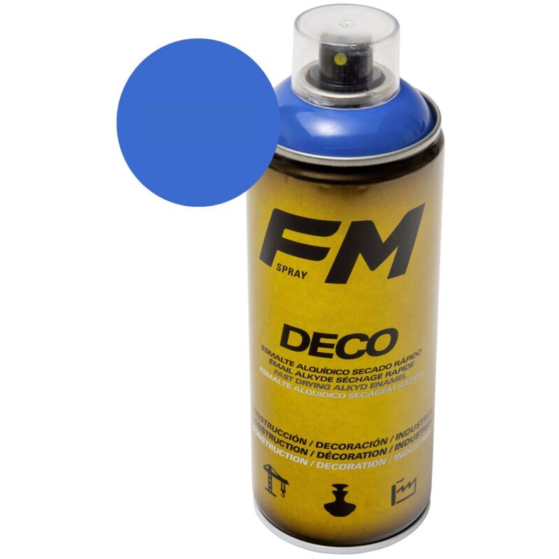 foto del prodotto bomboletta di vernice blu 400mlblu sicuro ral 5005