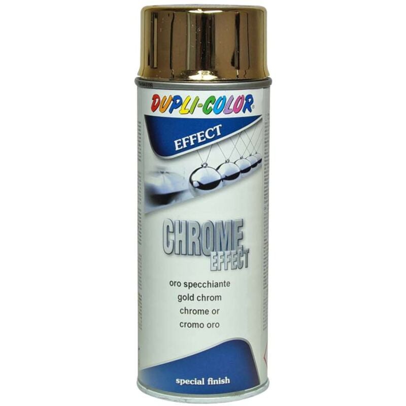 foto del prodotto bomboletta spray chrome effect oro