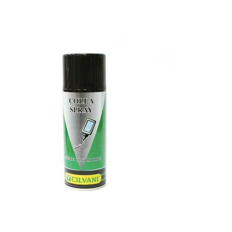 foto del prodotto bomboletta spray colla ml400 rapida presa metalli plastica pannelli fonoassorb