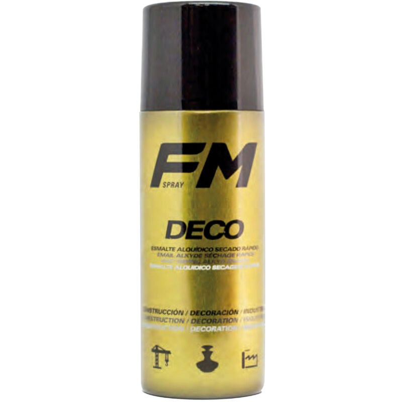 foto del prodotto bomboletta spray decorativa dorata 400ml