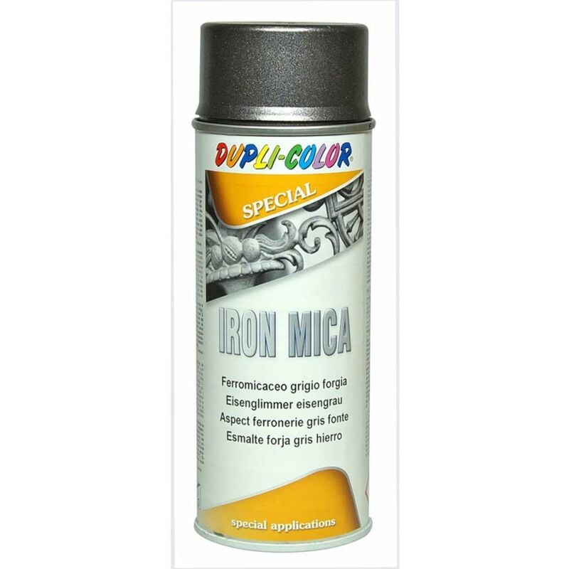 foto del prodotto bomboletta spray effetto ferromicaceo grigio forgia 400 ml motip dupli