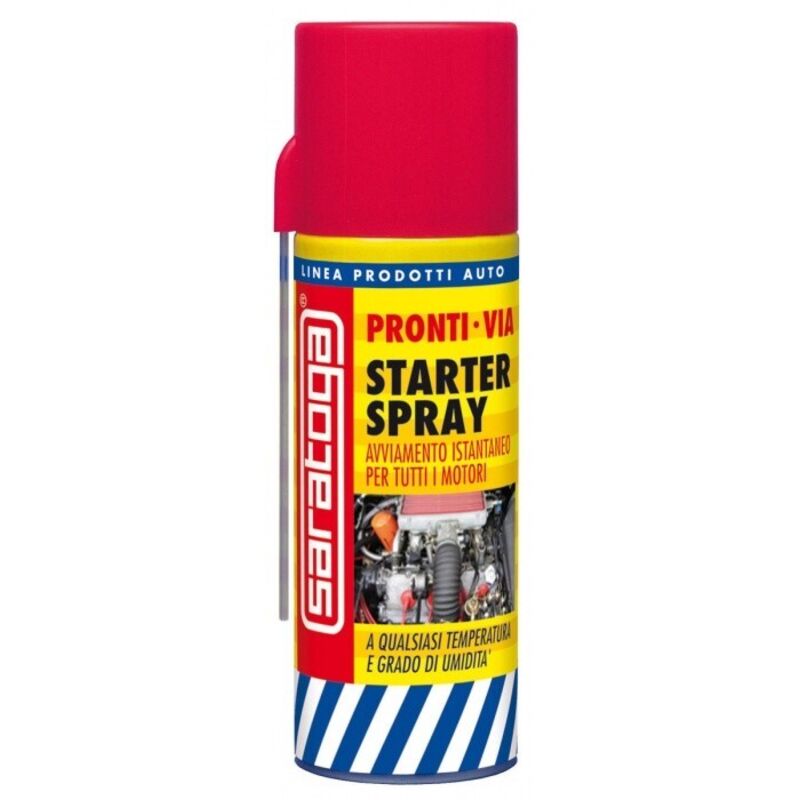 foto del prodotto bomboletta starter spray avviatore motori istantaneo avviamento accens saratoga