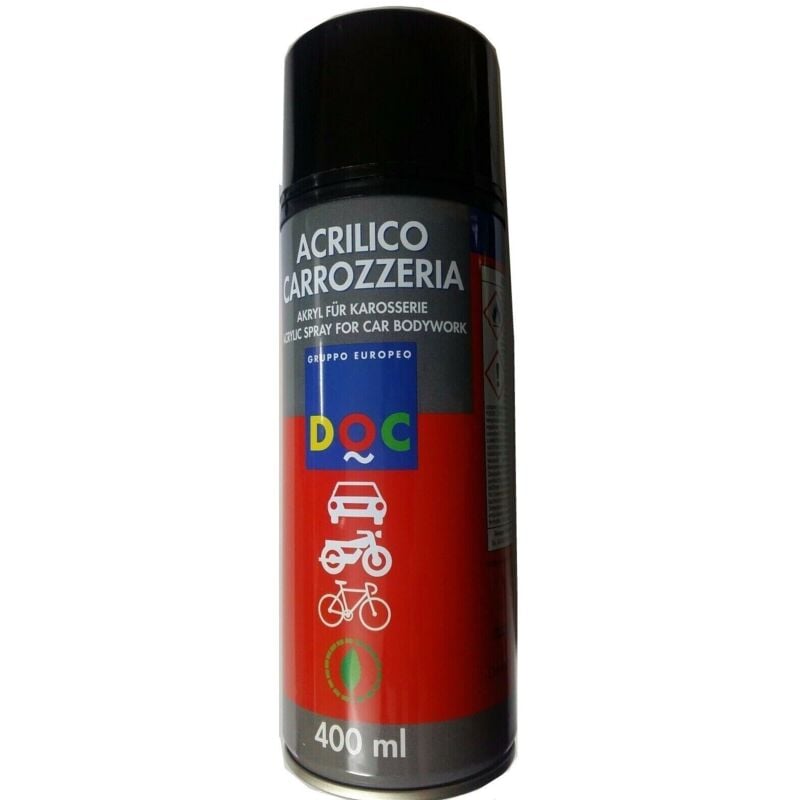 foto del prodotto bomboletta vernice acrilica carrozzeria auto spray fiat 152 rosso fuoco 400 ml
