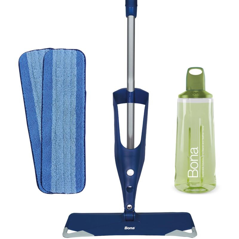foto del prodotto bona spray mop premio per pietra, piastrelle e laminato, spray mop lavapavimenti, mocio spray, lavapavimenti spruzzo, set con cuscinetto di pulizia