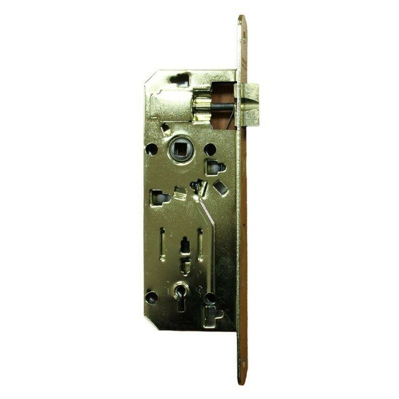 foto del prodotto bonaiti serratura patent grande e40 f22 bordo tondo ottonata