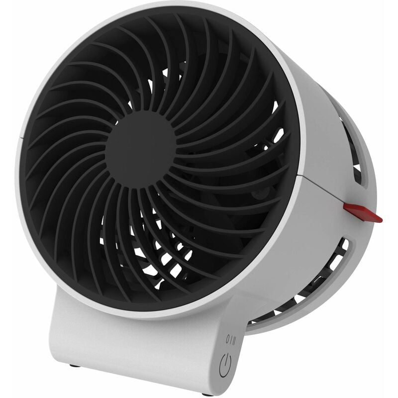 foto del prodotto boneco ventilatore air shower f50 ventilatore mobile con connessione usb c e moderno pannello di controllo touch, bianco