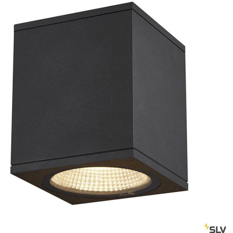 foto del prodotto bonetti illumina faretto esterno moderno kinsley alluminio nero 1 luce gu10 ip54