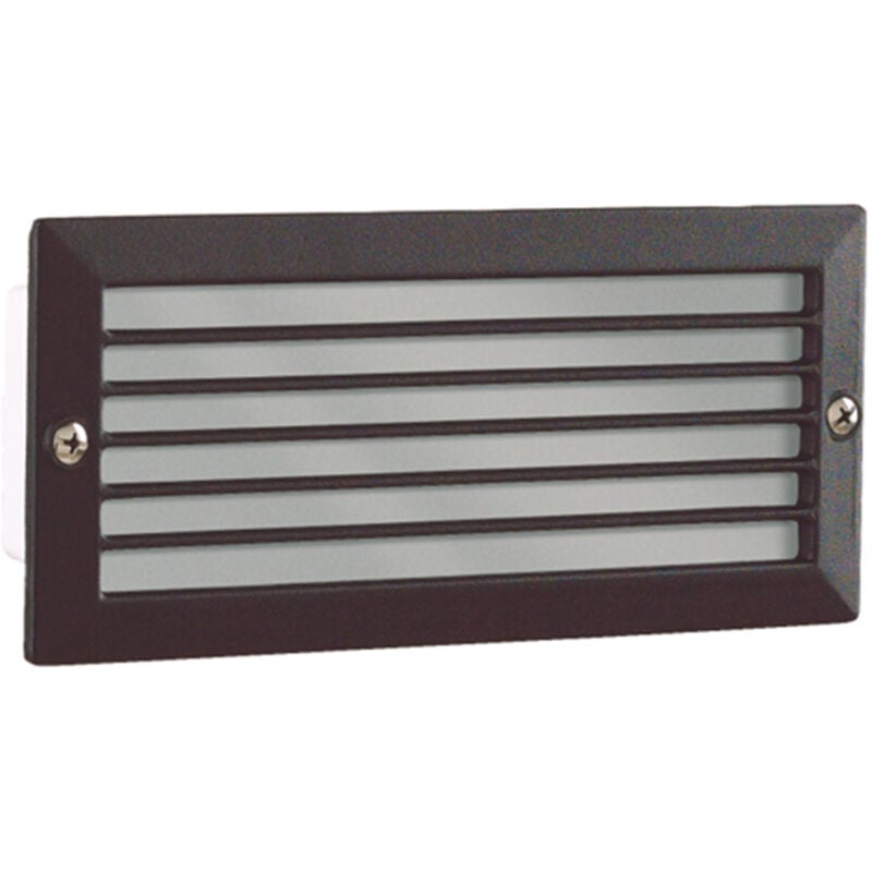foto del prodotto bonetti illumina plafoniera esterno contemporanea peyton pc nero griglia 1 luce e27 ip54