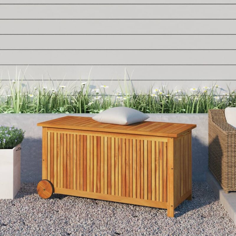 foto del prodotto bonnevie furniture limited contenitore giardino con ruote 113x50x58